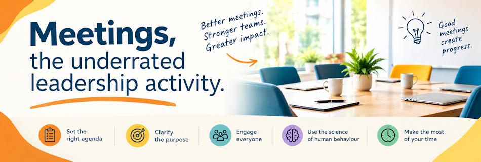 Meetings, the Underrated Leadership Activity 23 Febr 2027 hero image